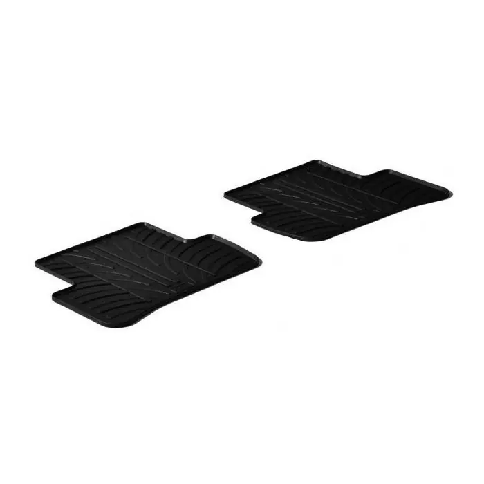 Nízká Cena Gumové autokoberce Mercedes C-Class W204 2007-2014 (zadní) GLE - Wintergood 0323-2