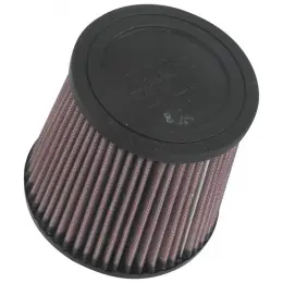 K&N univerzální kulatý zkosený filtr se vstupem 102 mm a výškou 127 mm, gumový vrchlík Autentický
