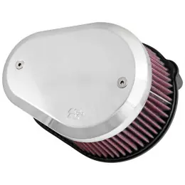 K&N Street Metal sportovní kit sání pro HARLEY DAVIDSON FLHTCU Ultra Classic Electra Glide 96 CI 2008-2011 chromový vrchlík, výška: 159 mm kapkovitý Top Prodej