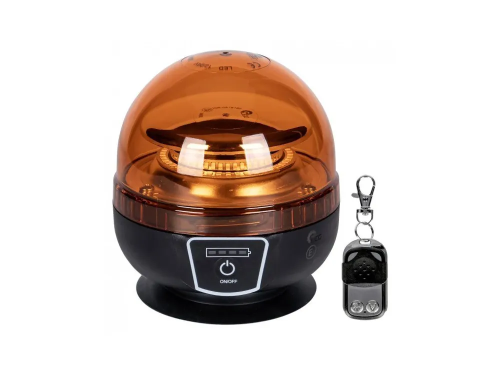 Nejprodávanější maják LED magnetický s dálkovým ovládáním 12/24V