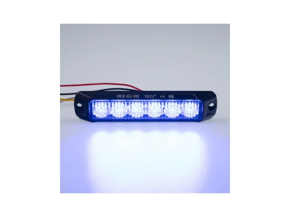 PROFI výstražné LED světlo vnější, modré, 12-24V, ECE R65 Ověřený