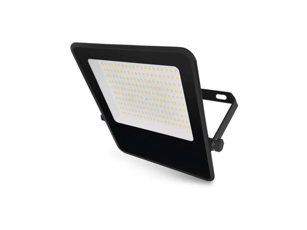 Levný LED reflektor VISIO, 100 W, černý, neutrální bílá