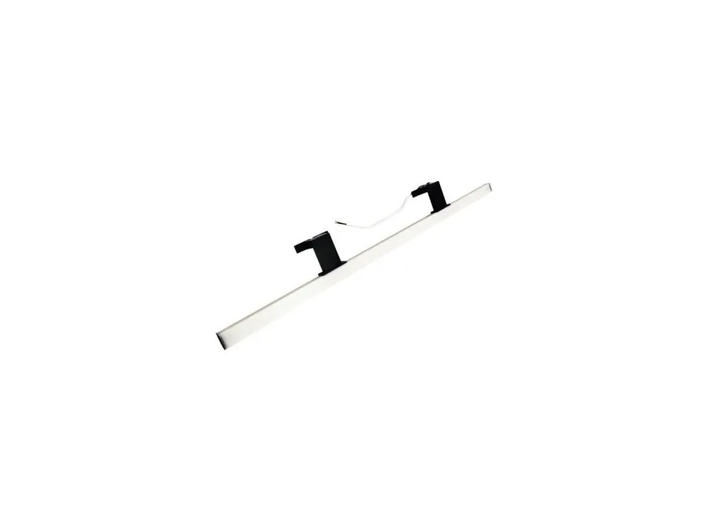 LED zrcadlové světlo 80cm, LED 12W/1200lm/4000K,QTEC Q-321B, černá Časově Omezené