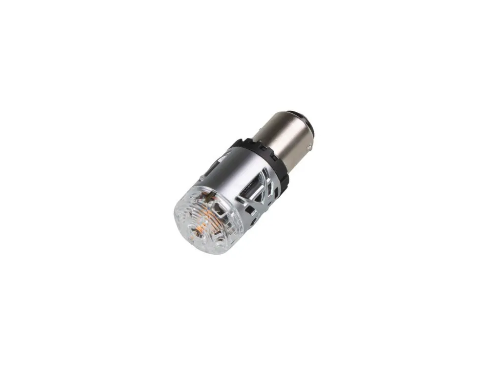 LED BAY15D oranžová, 12V, 23W CAN-BUS, 360° Nová Kolekce