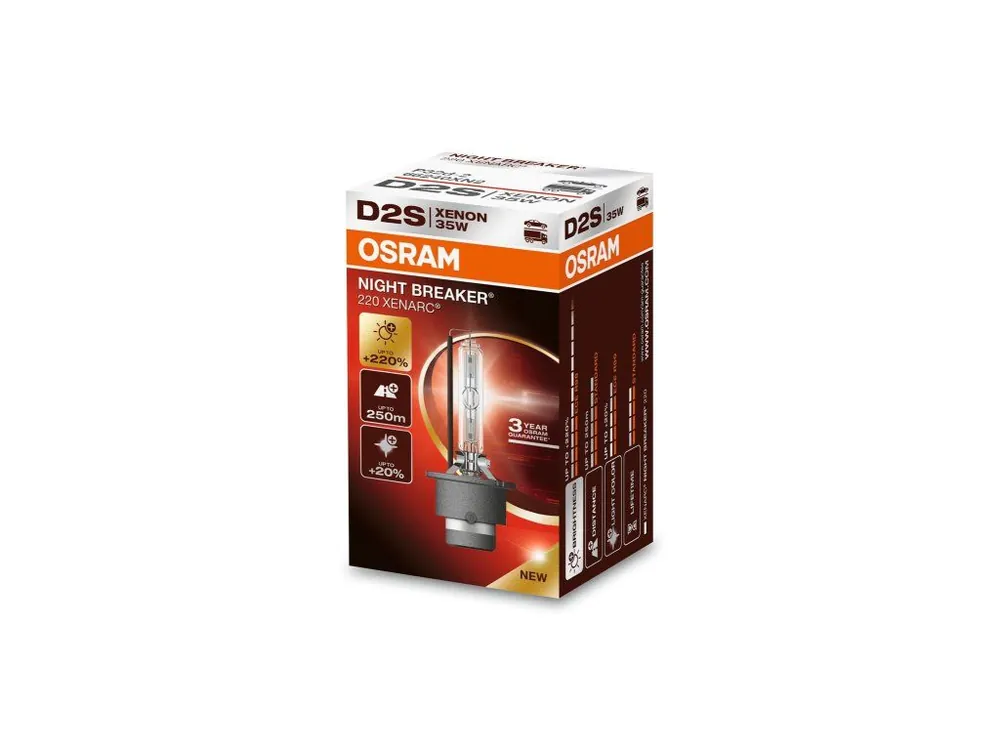 Výprodej xenon. výbojka 85V 35W D2S P32d-2 NB Xenarc +220%