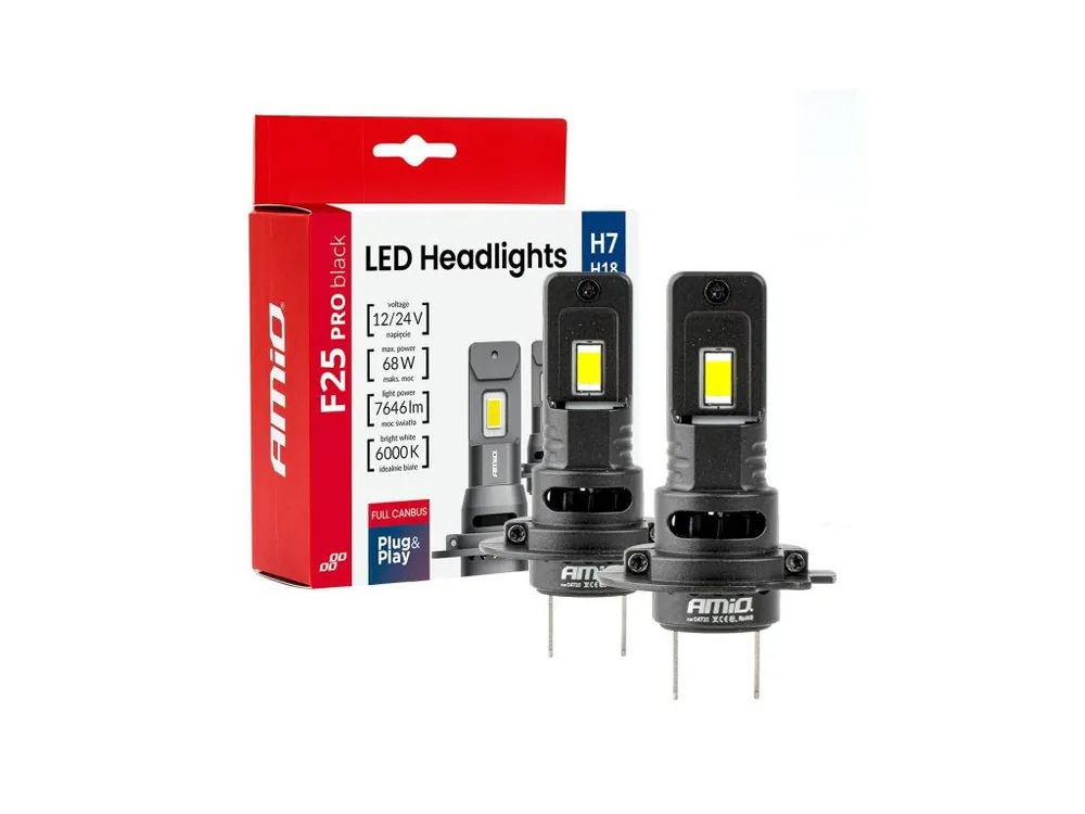 2ks žárovka LED H7 12/24V 3823 lm Poslední Šance