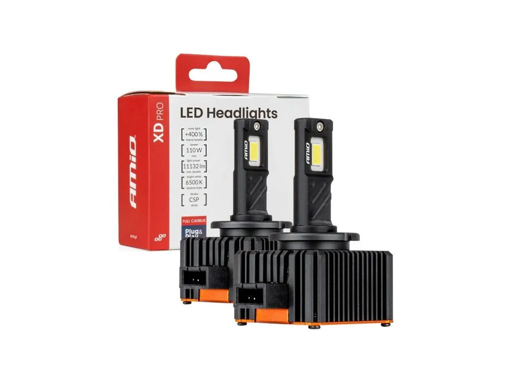 LED žárovky D1S/D1R 5566 LM 2ks FULL CANBUS Rychlé Dodání