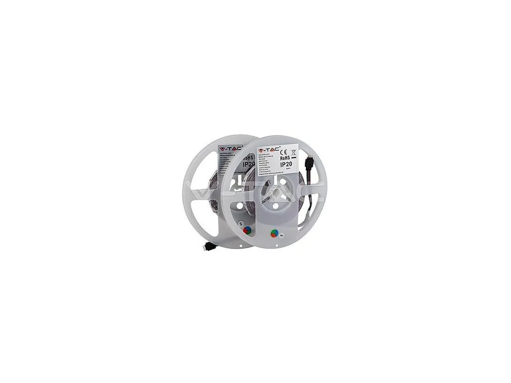 LED pásek RGB set LED strip RGB Set SMD5050 300LED 2*5M with Remote + Adapter Oblíbený