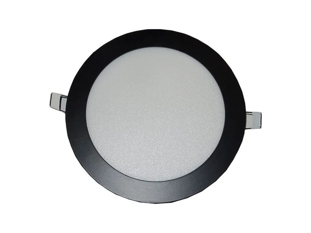 Podhledové světlo LED 15W, 190mm, 3000K, 230V/15W, vestavné, černé Expresní Doručení