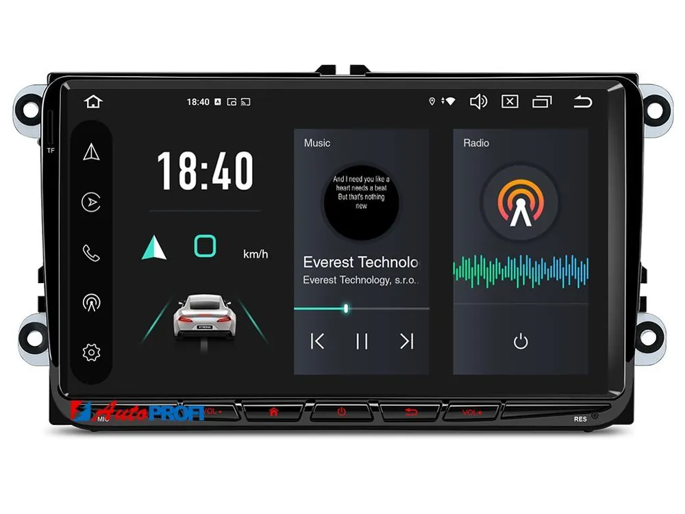 B405 Xtrons 2DIN autorádio PX94MTVL Android s GPS Nová Kolekce